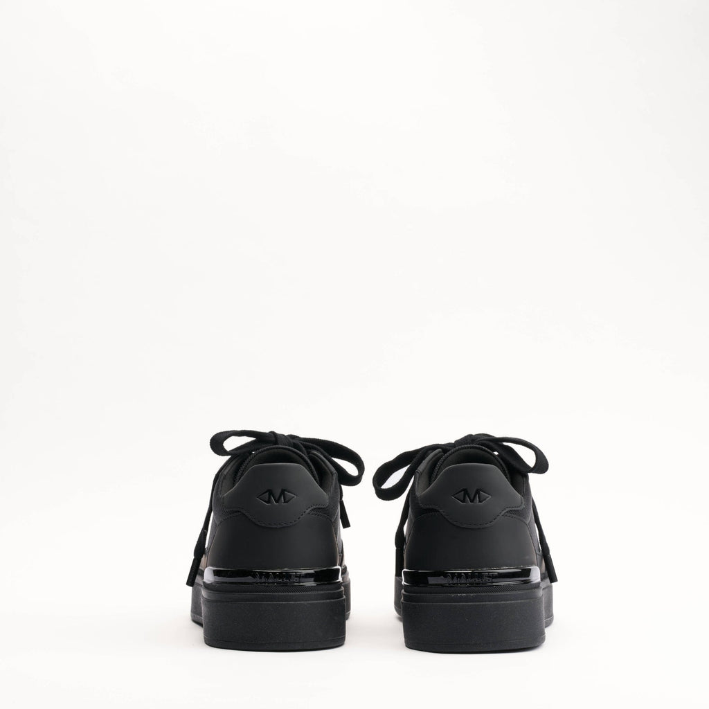Mallet London MALLET Lansbury Men's Black Leather & Nylon Trainers