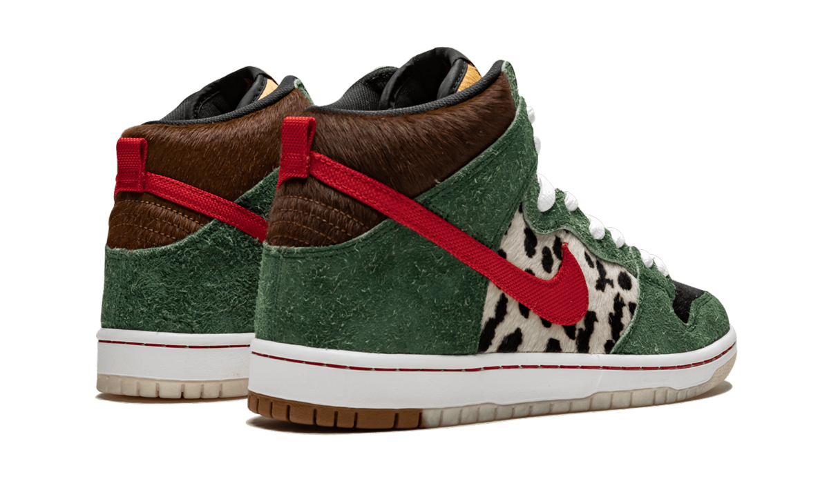 Nike SB Dunk High Pro QS "Dog Walker" BQ6827 300