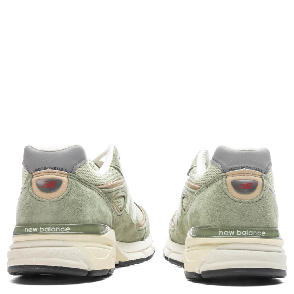 New Balance 990v4 Made in USA - Olive