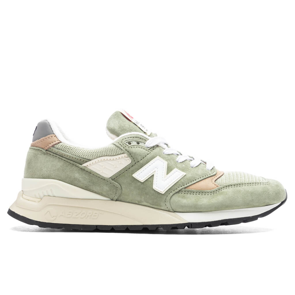 New Balance 998 Made in USA - Olive