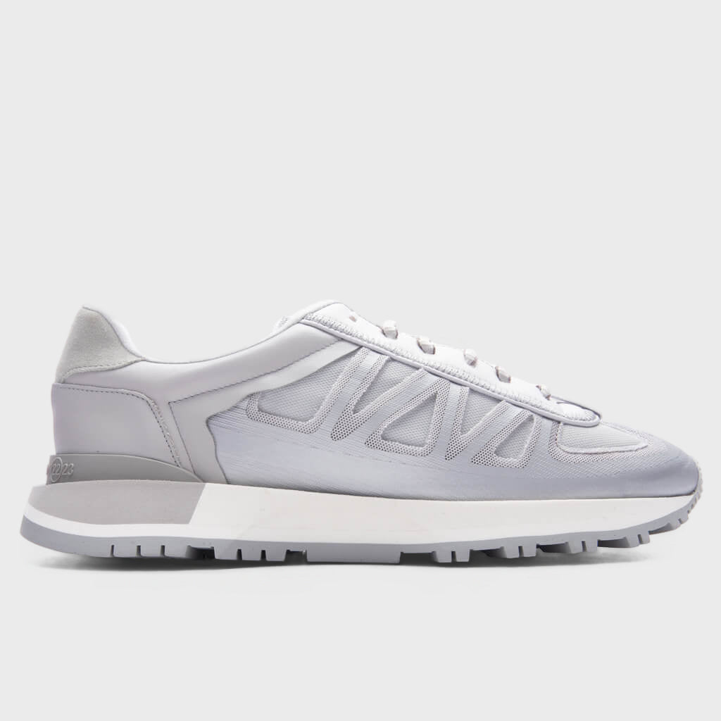 Maison Margiela 50/50 Runner Sneakers - Silver