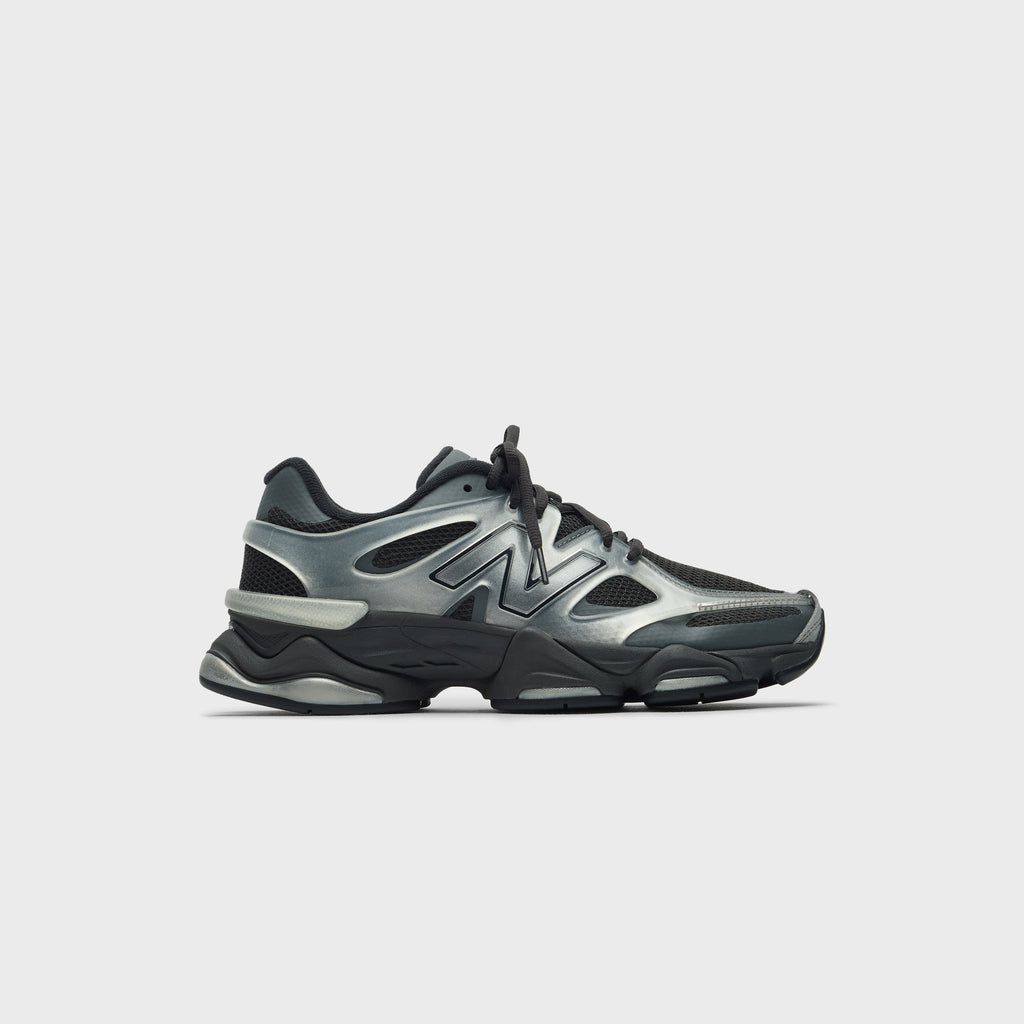 New Balance 9060 X - Silver Metallic / Black Cement
