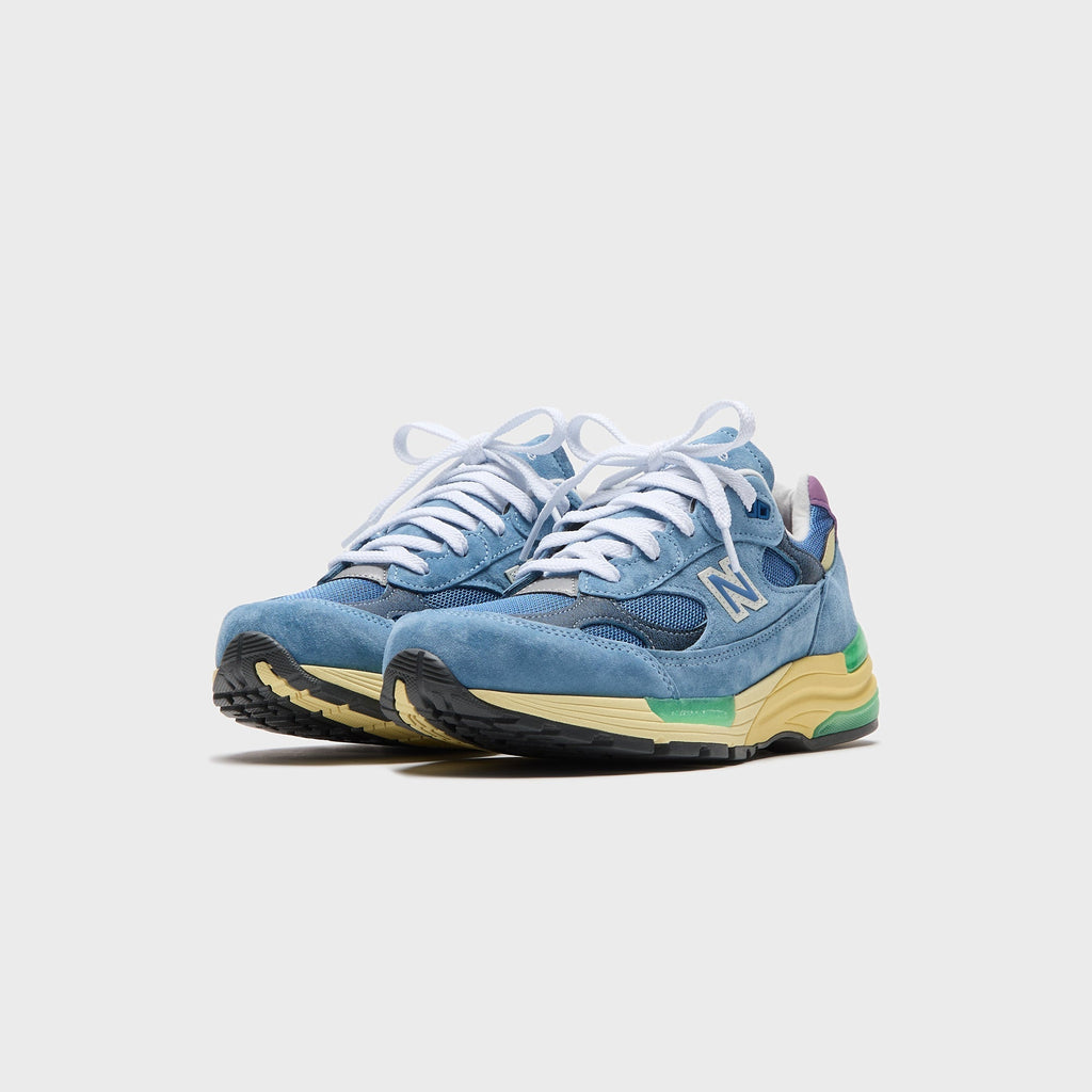 New Balance Made In USA 992 - Sea Stone / Green Apple / Maize