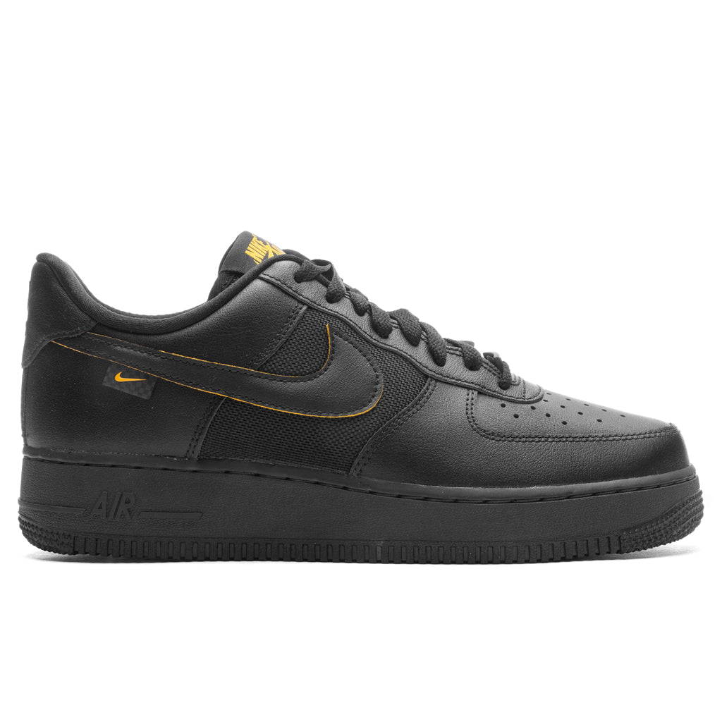Nike Air Force 1 '07 - Black/University Gold/Dark Smoke Grey