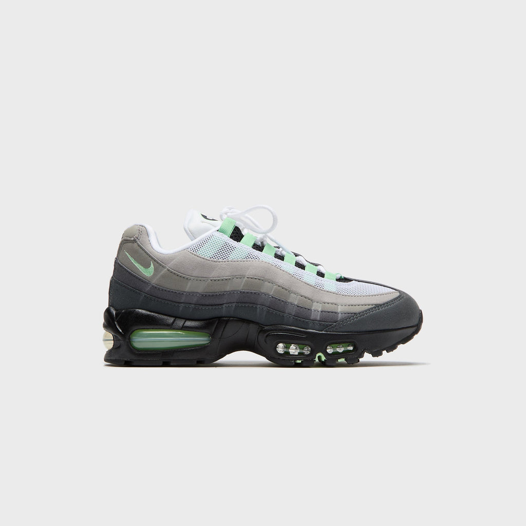 Nike WMNS Air Max 95 Big Bubble - Black / Fresh Mint / White / Medium Grey / Anthracite / Light Graphite