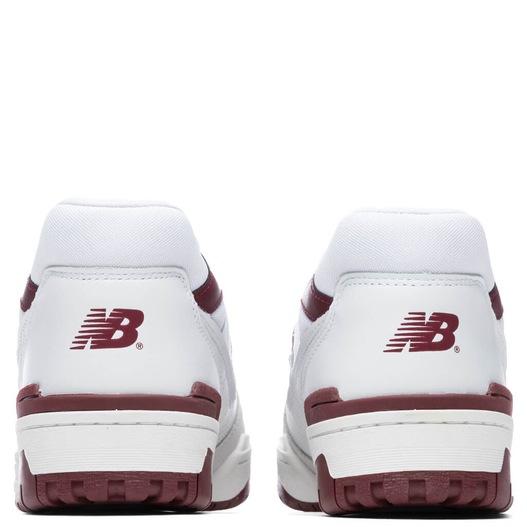 New Balance 550 - White/Maroon