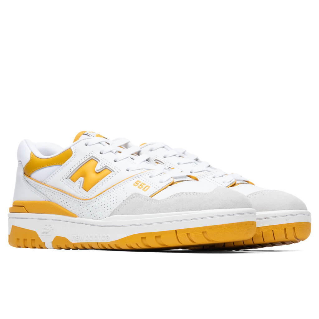 New Balance 550 - White/Yellow