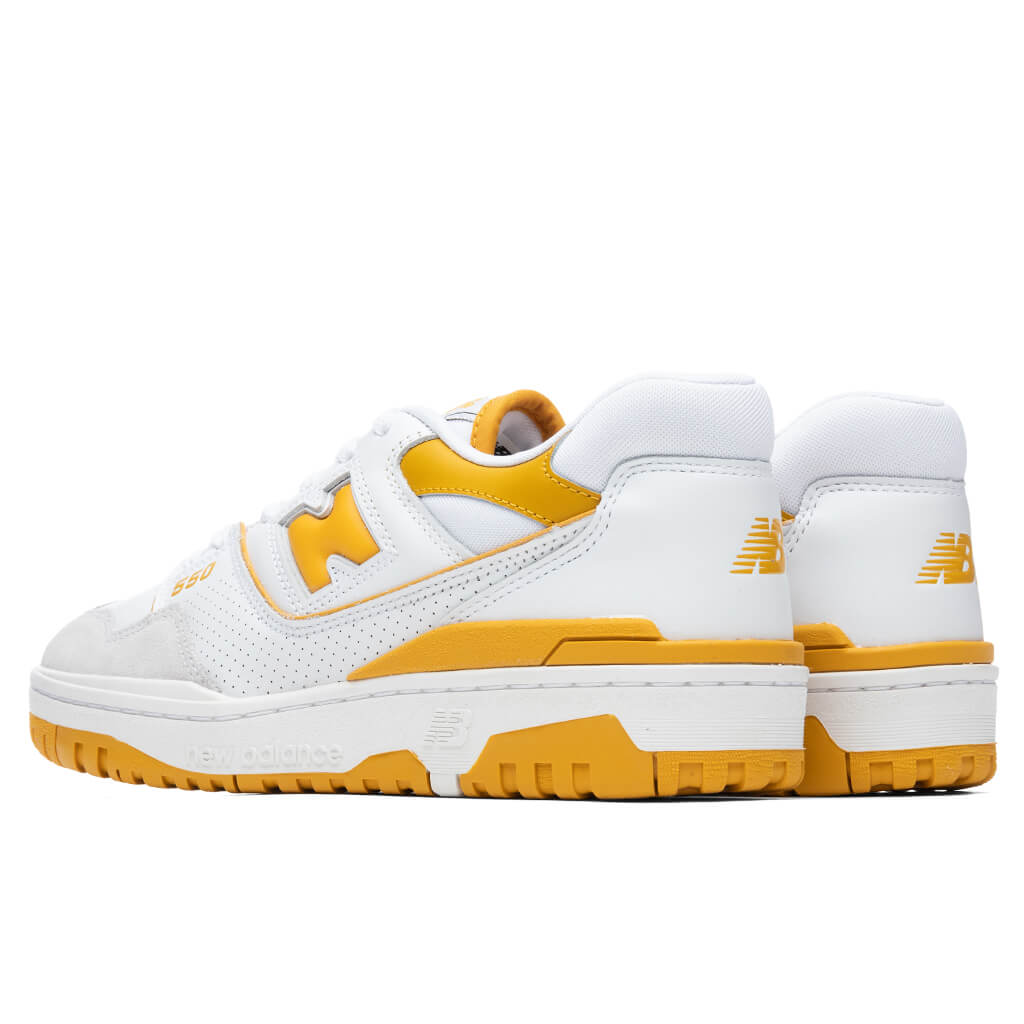 New Balance 550 - White/Yellow