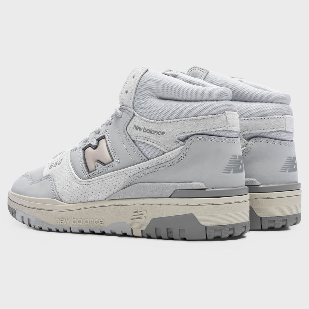 New Balance 650R - White/Aluminum