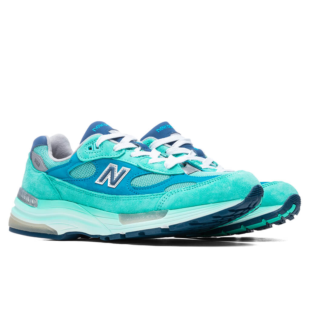 New Balance 992 - Blue/Silver Metallic