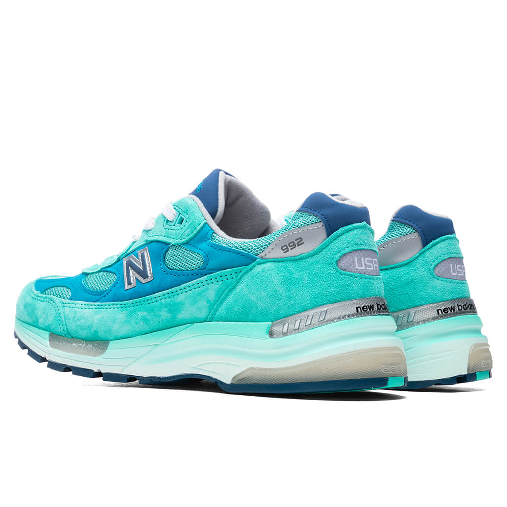 New Balance 992 - Blue/Silver Metallic
