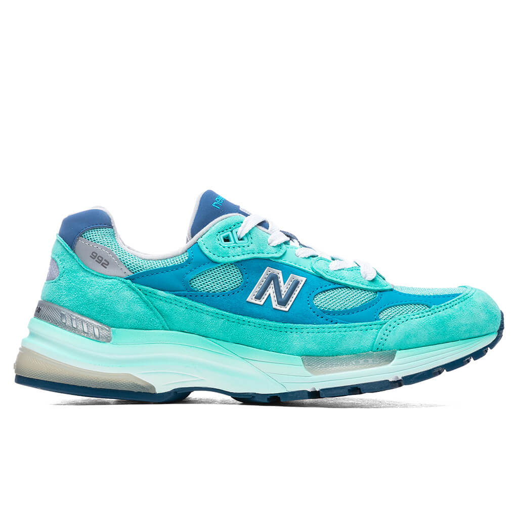 New Balance 992 - Blue/Silver Metallic