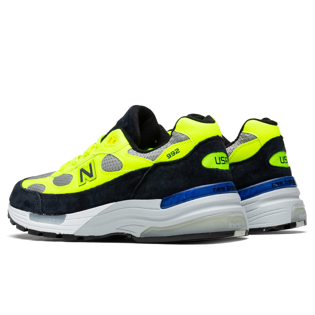 New Balance 992 - Navy/Yellow