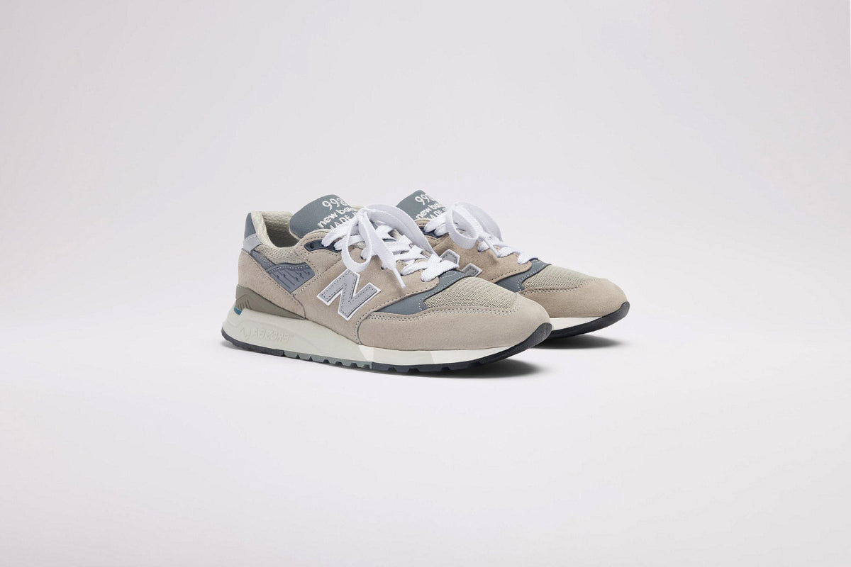 New Balance 998 Core Made in USA - Grey/Silver