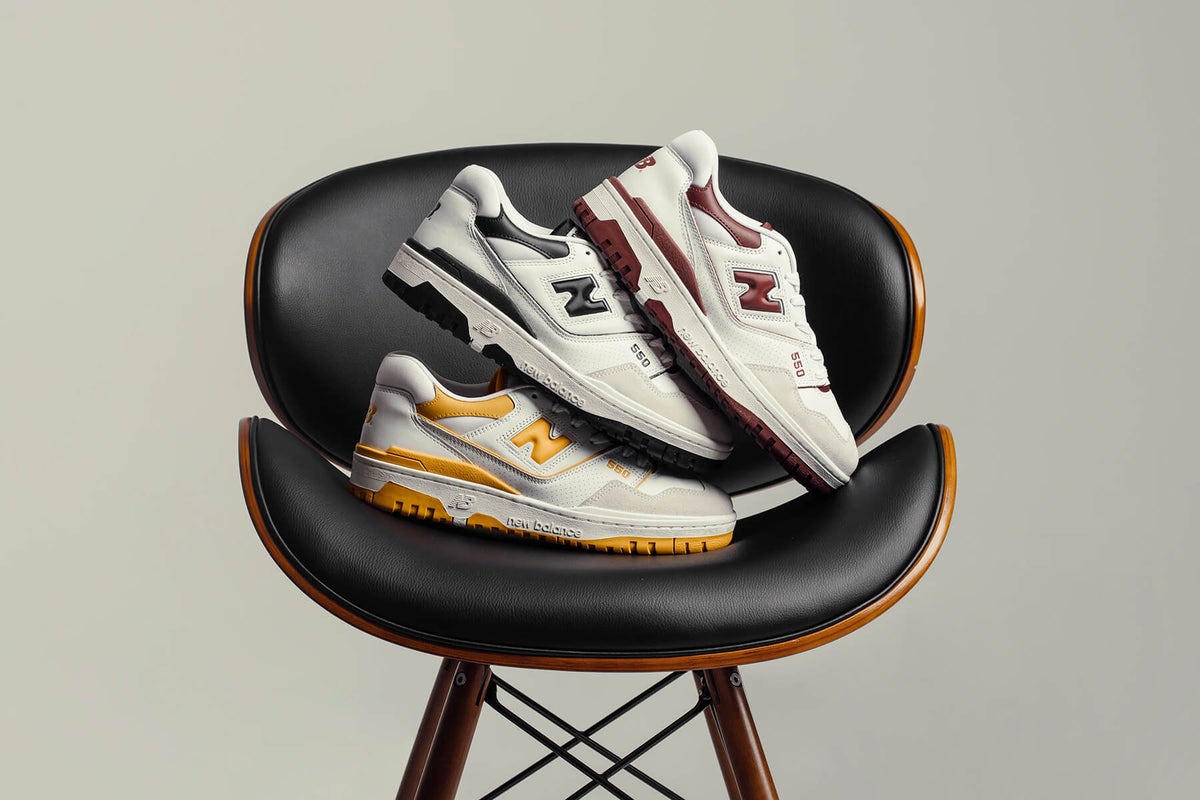 New Balance 550 - White/Yellow