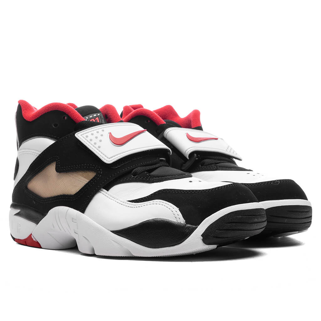 Nike Air Diamond Turf - White/Fire Red/Black/Metallic Gold