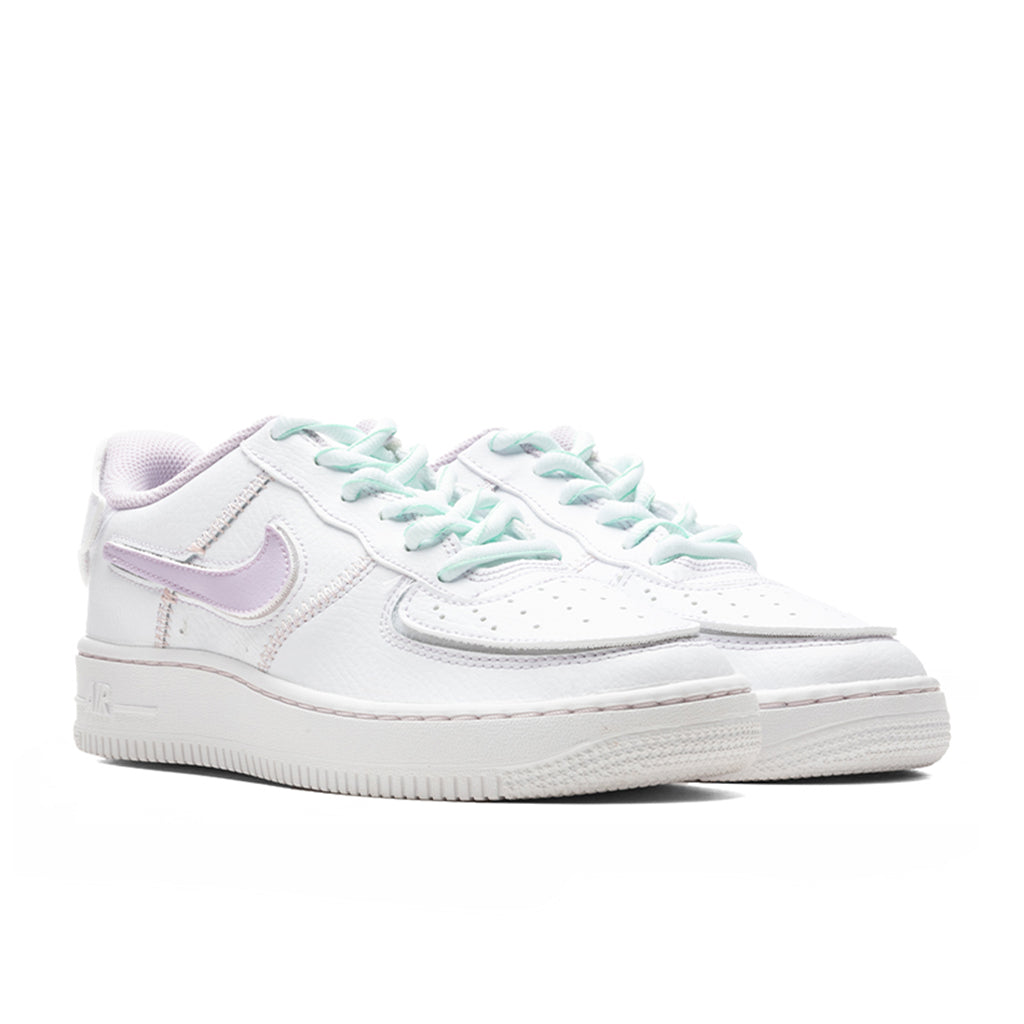 Nike Air Force 1/1 (GS) - White/Doll/Mint Foam