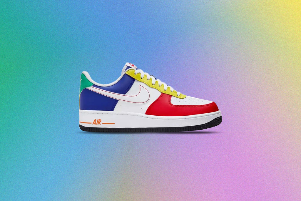 Nike Air Force 1 '07 LV8 - University Red/White/Deep Royal Blue