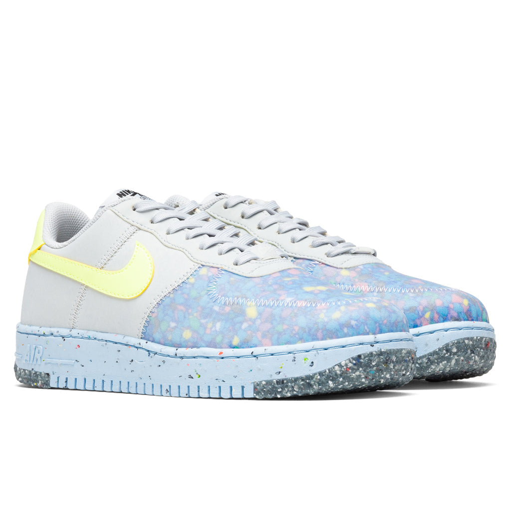 Nike Air Force 1 Crater - Pure Platinum/Barely Volt