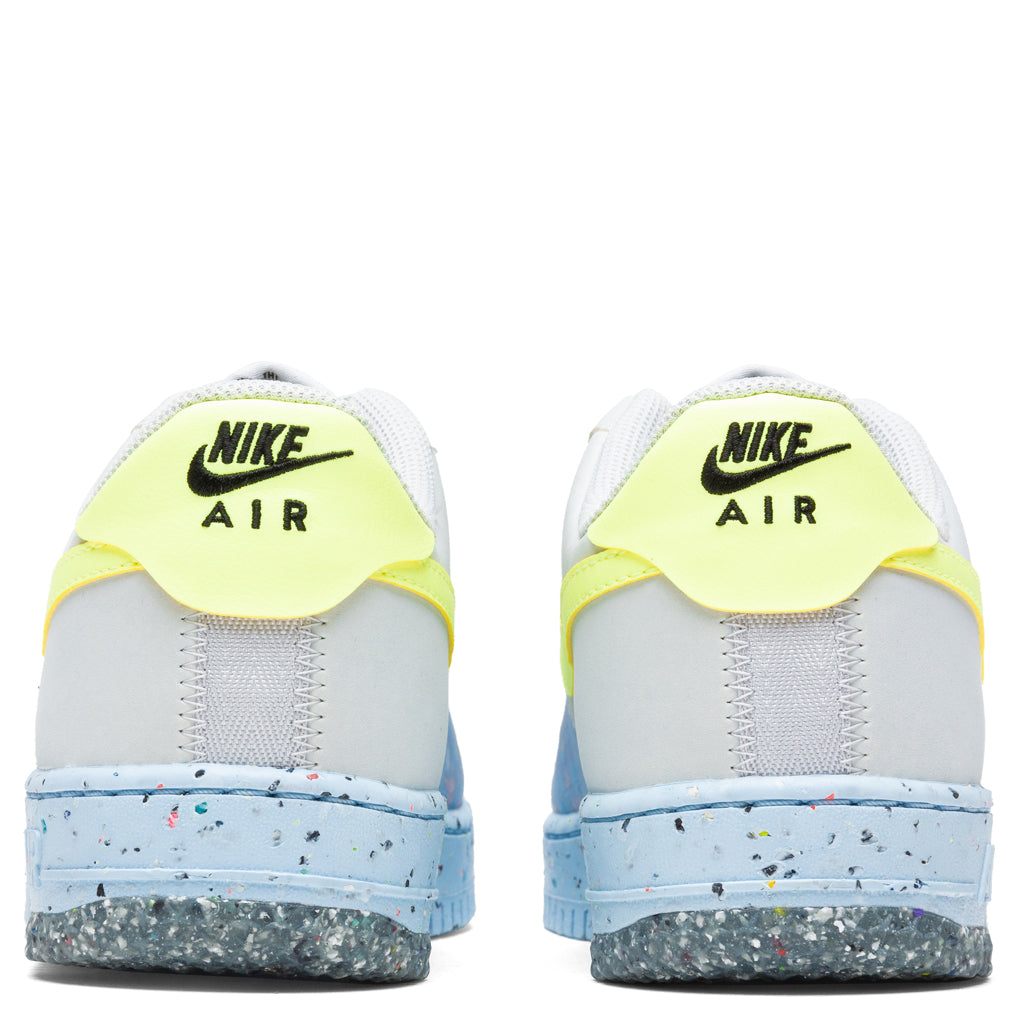 Nike Air Force 1 Crater - Pure Platinum/Barely Volt
