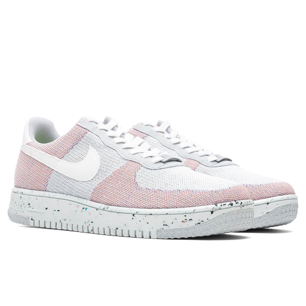 Nike Air Force 1 Crater Flyknit - Wolf Grey/White