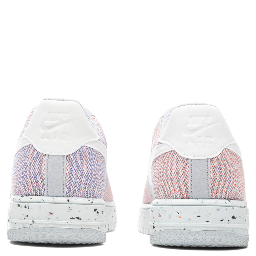 Nike Air Force 1 Crater Flyknit - Wolf Grey/White