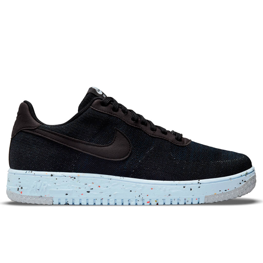 Nike Air Force 1 Crater Flyknit - Black/Chambray Blue