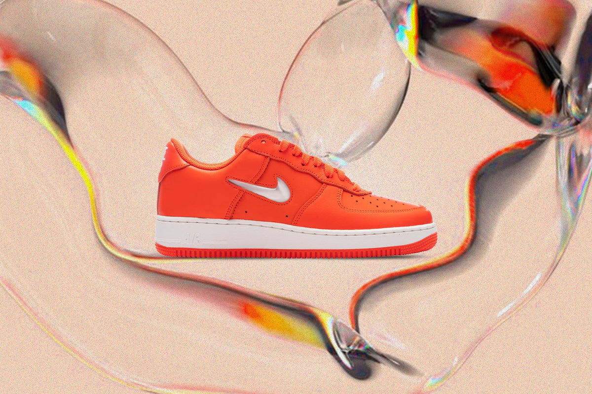 Nike Air Force 1 Low Retro Orange Jewel - Safety Orange/Summit White