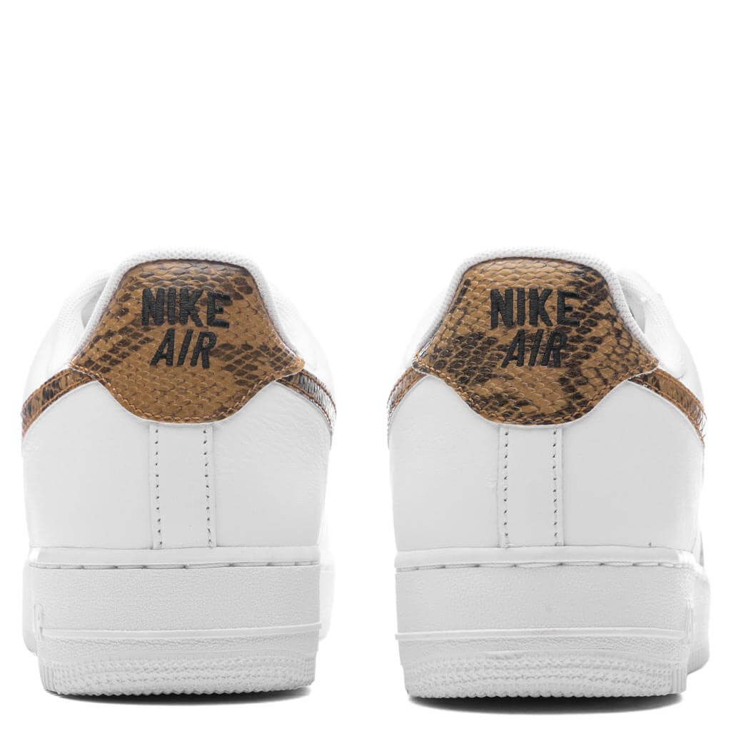 Nike Air Force 1 Low Retro PRM QS 'Ivory Snake' - White/Elemental Gold/Dark Hazel