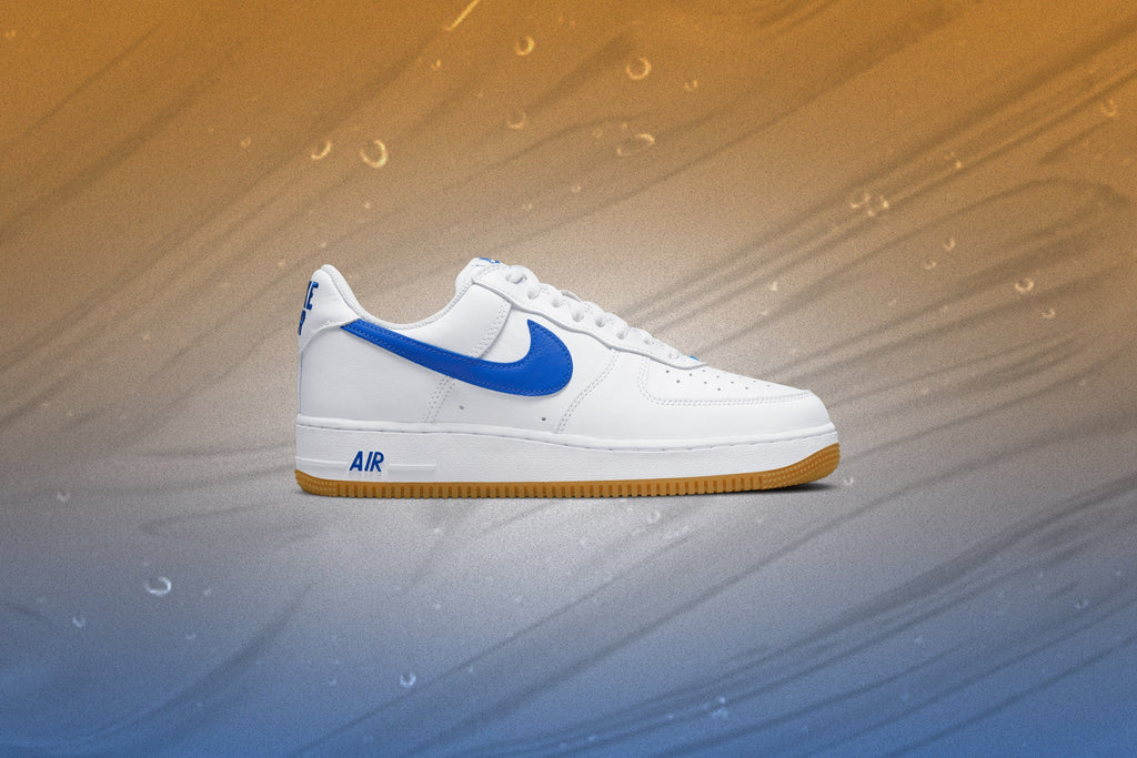 Nike Air Force 1 Low Retro 'Color of the Month' - White/Royal Blue/Gum Yellow