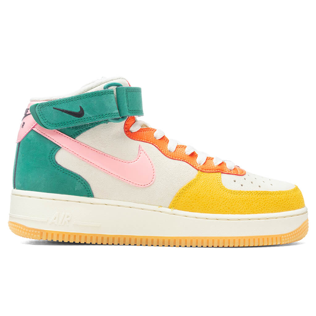 Nike Air Force 1 Mid - Coconut Milk/Bleached Coral/Vivid Sulfur