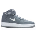 Nike Air Force 1 Mid Jewel 'NYC Cool Grey' - Cool Grey/Metallic Silver