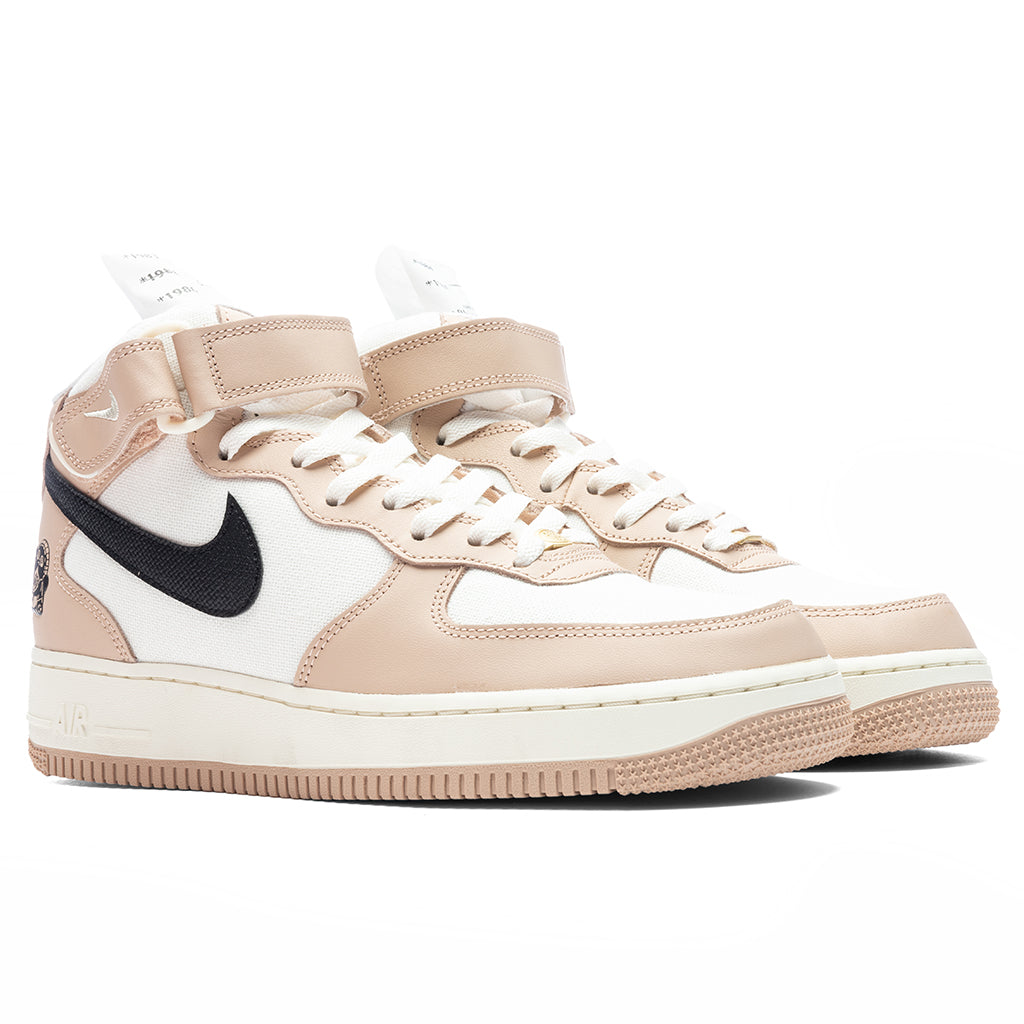 Nike Air Force 1 Mid '07 LX - Shimmer/Black/Pale Ivory/Coconut Milk