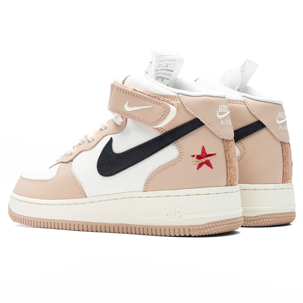 Nike Air Force 1 Mid '07 LX - Shimmer/Black/Pale Ivory/Coconut Milk