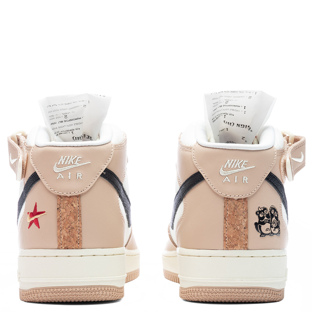 Nike Air Force 1 Mid '07 LX - Shimmer/Black/Pale Ivory/Coconut Milk