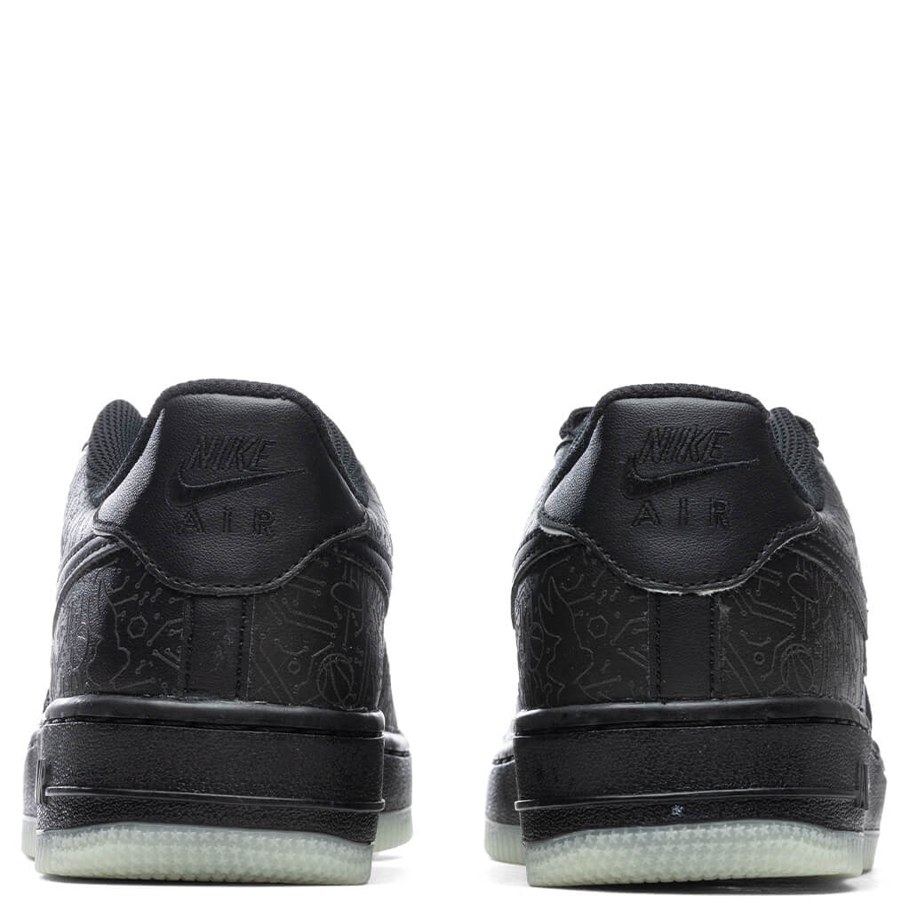 Nike Air Force 1 '06 (GS) - Black/Light Blue Fury