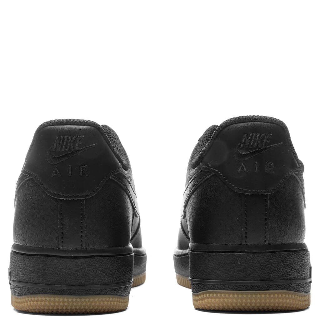 Nike Air Force 1 '07 - Black/Black/Gum Light Brown
