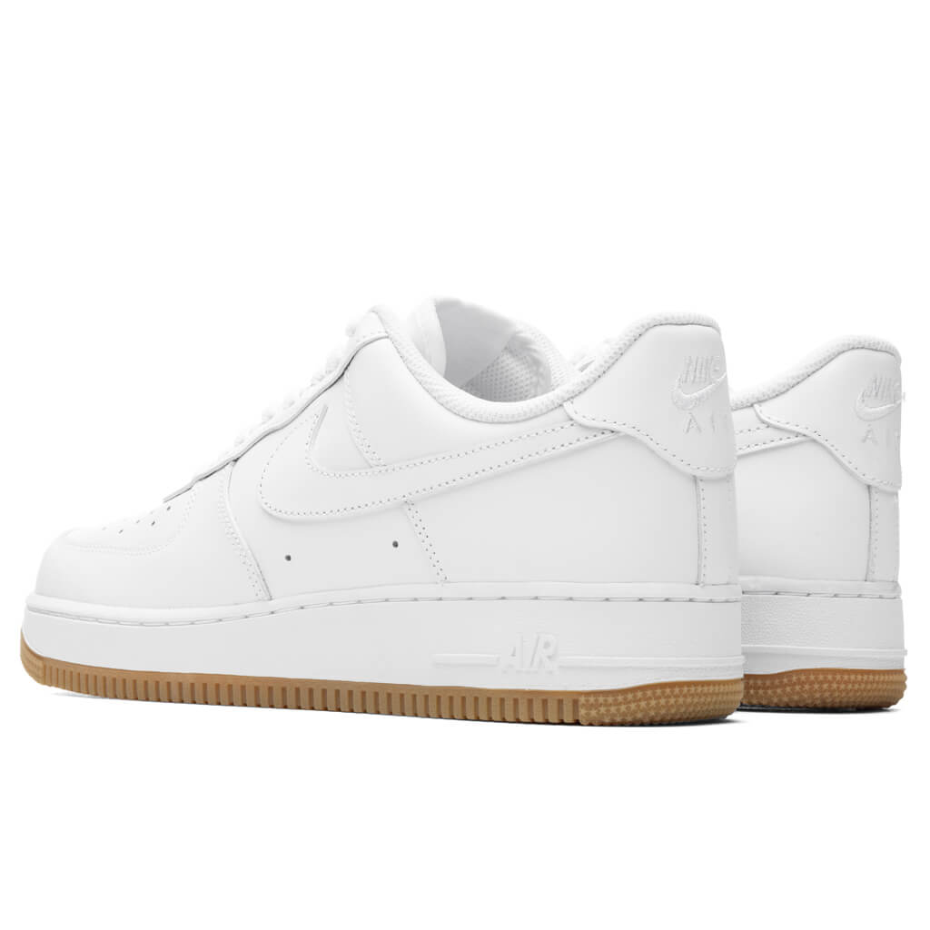 Nike Air Force 1 '07 - White/Gum/Light Brown