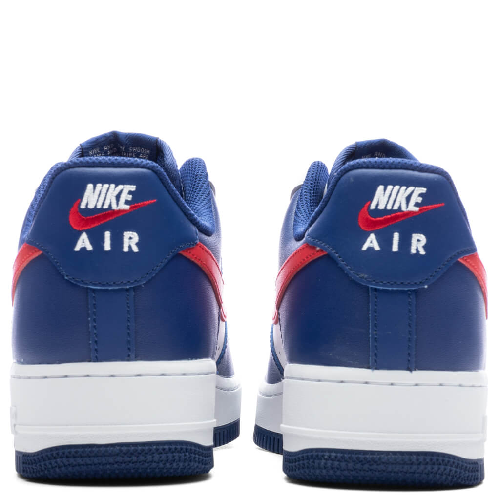 Nike Air Force 1 '07 - White/University Red/Deep Royal