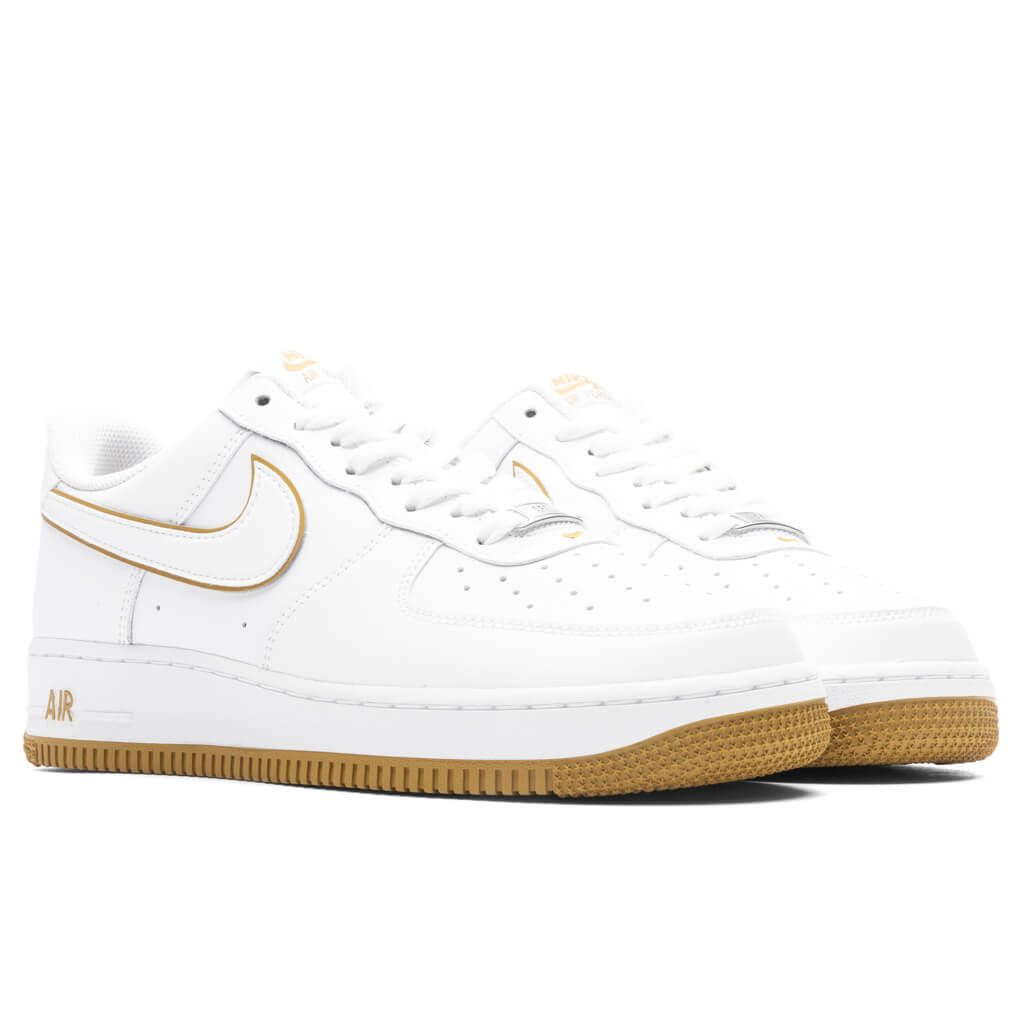 Nike Air Force 1 '07 - White/White/Bronzine