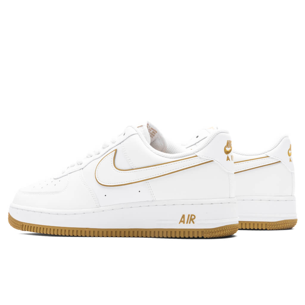 Nike Air Force 1 '07 - White/White/Bronzine