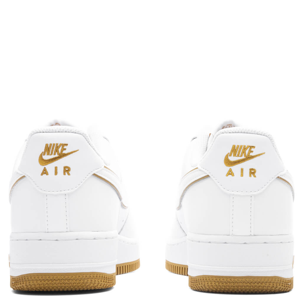 Nike Air Force 1 '07 - White/White/Bronzine