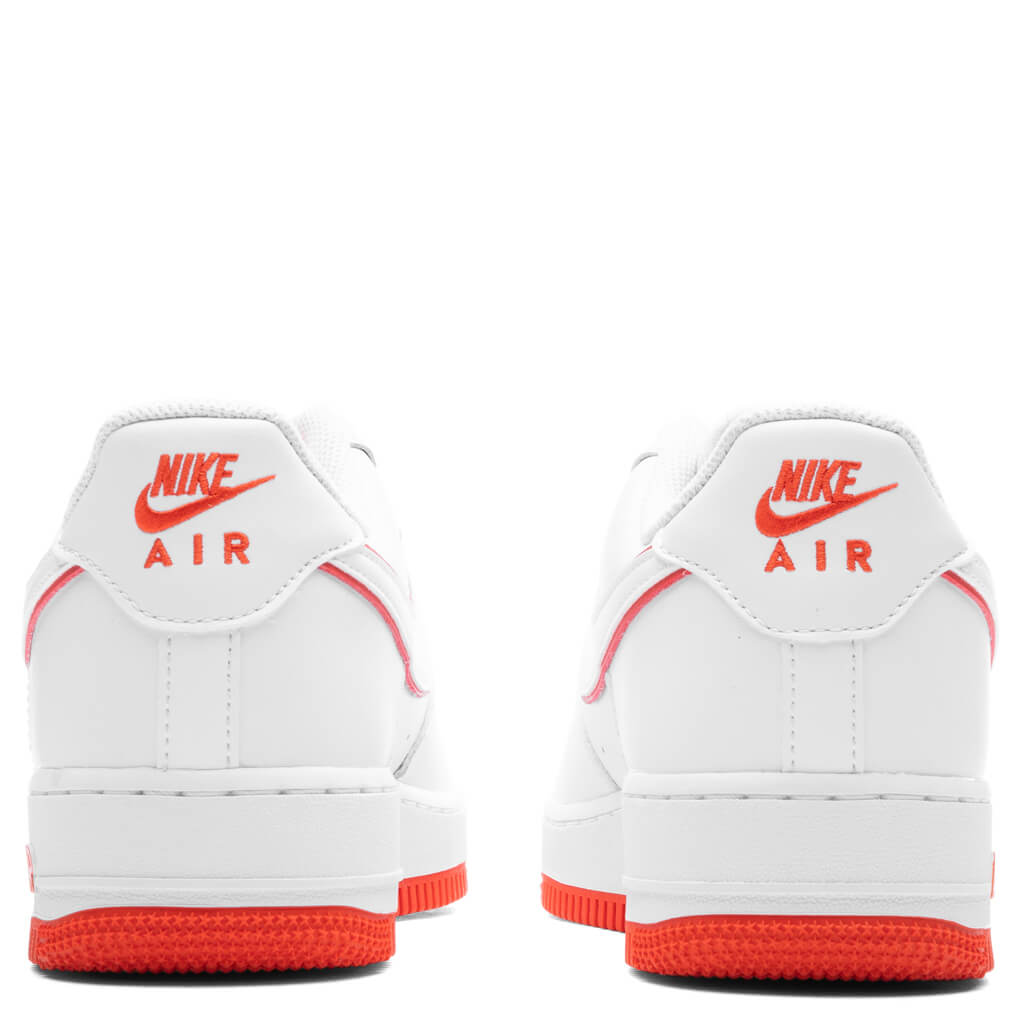 Nike Air Force 1 '07 - White/White/Picante Red
