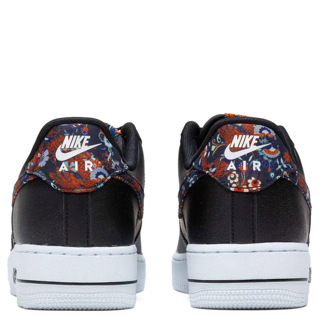 Nike Air Force 1 '07 "Fabric Swoosh" - Black/White