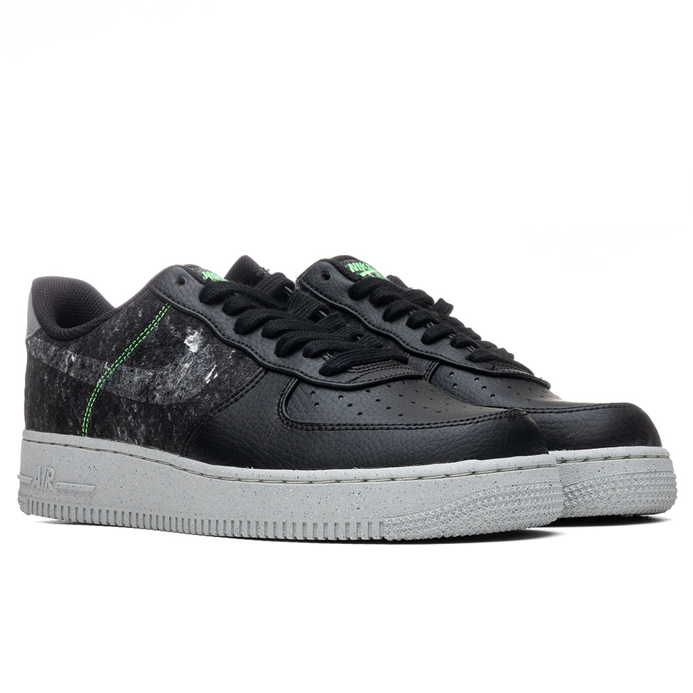 Nike Air Force 1 '07 LV8 - Black/Clear/Electric Green/Light Bone