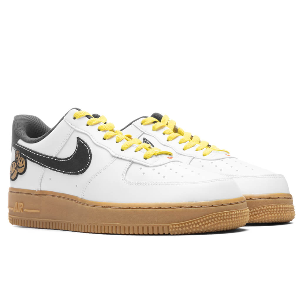 Nike Air Force 1 '07 LV8 - White/Anthracite/Yellow Strike