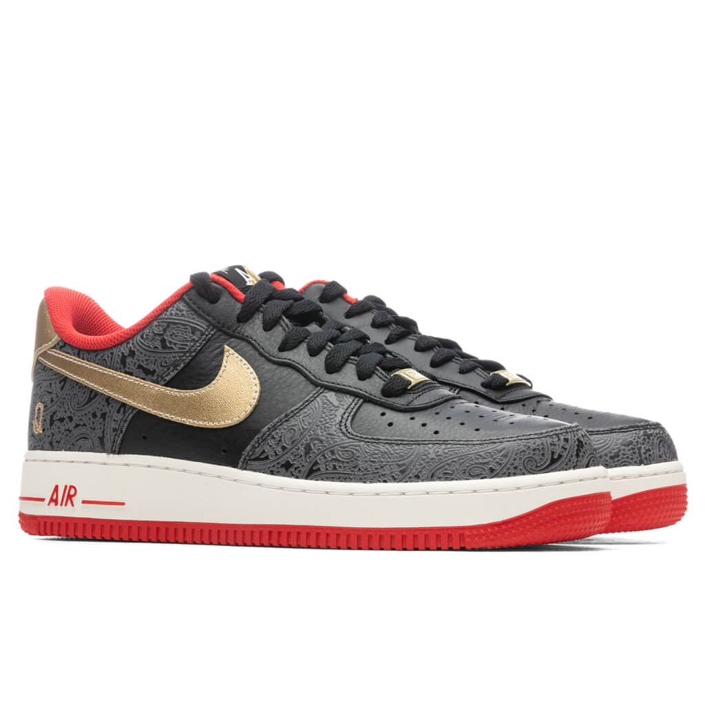 Nike Air Force 1 '07 LX - Black/Metallic Gold