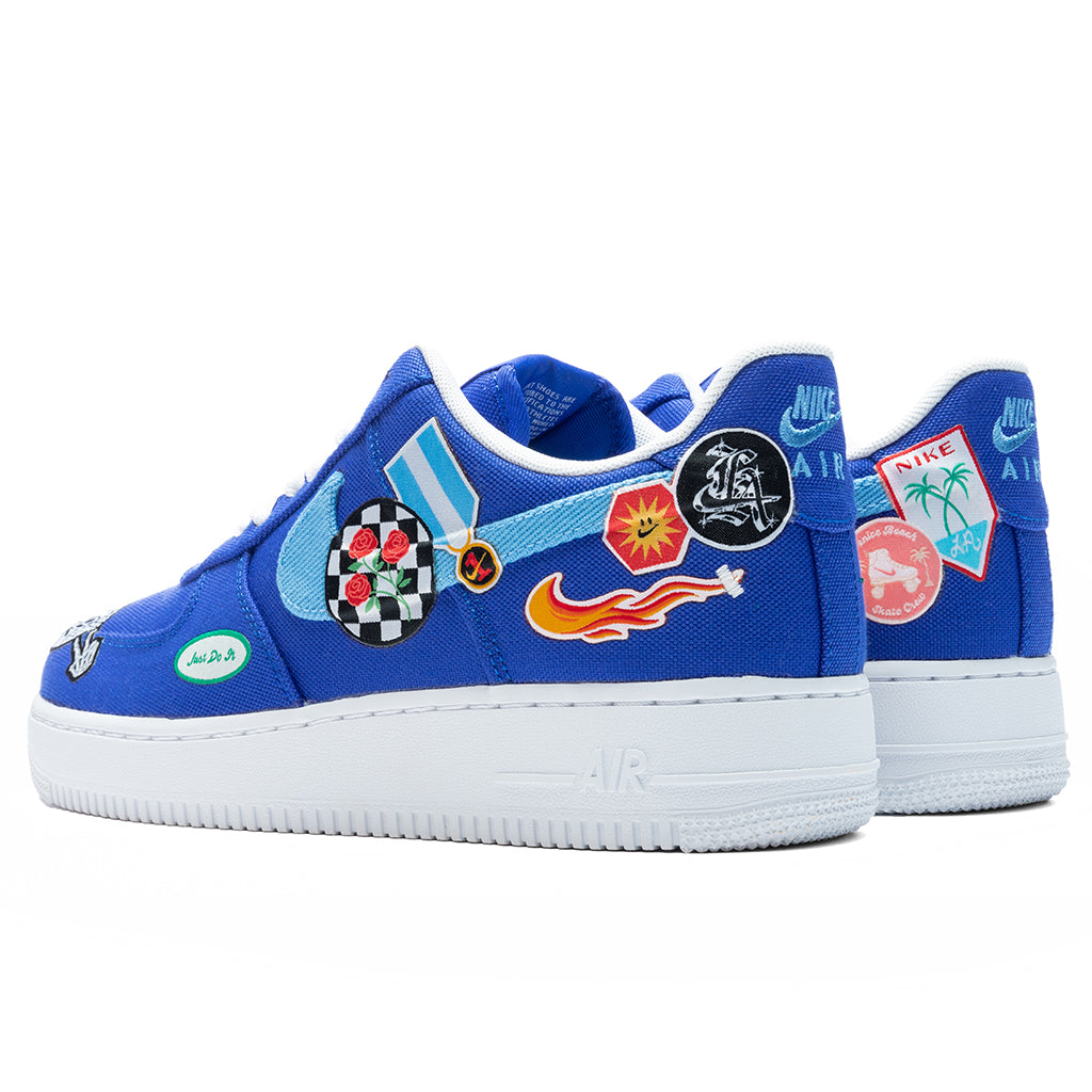 Nike Air Force 1 '07 PRM - Racer Blue/University Blue/White