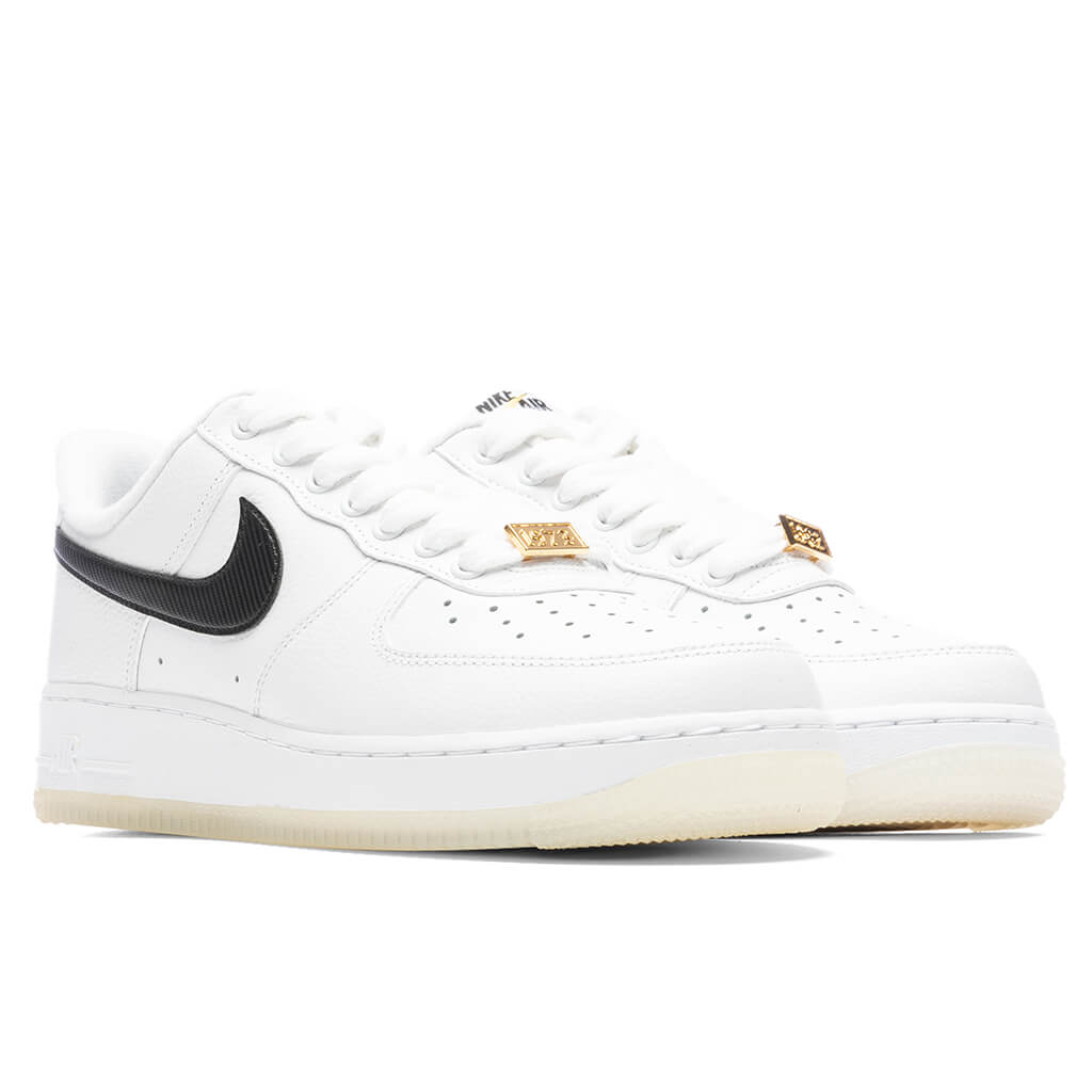 Nike Air Force 1 07 PRM 'Bronx Origins'- White/Black/Metallic Gold
