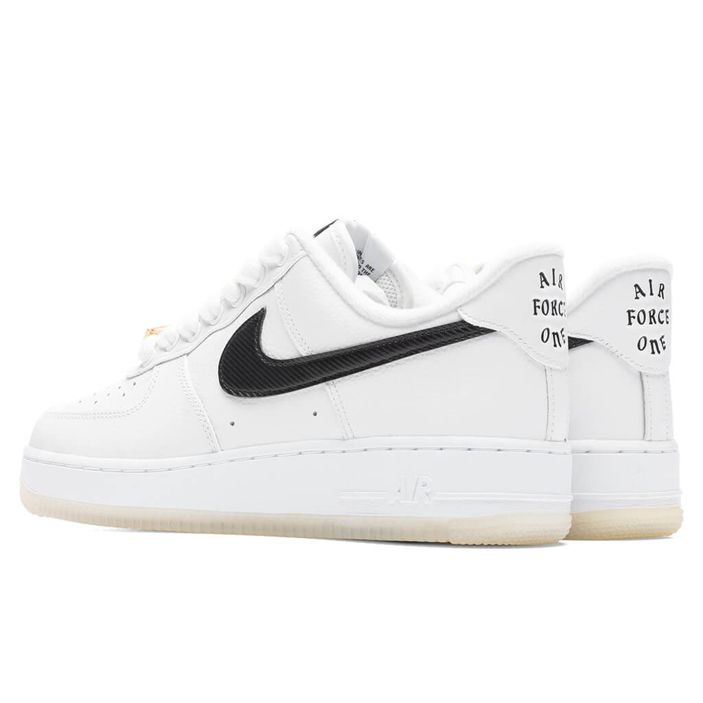 Nike Air Force 1 07 PRM 'Bronx Origins'- White/Black/Metallic Gold